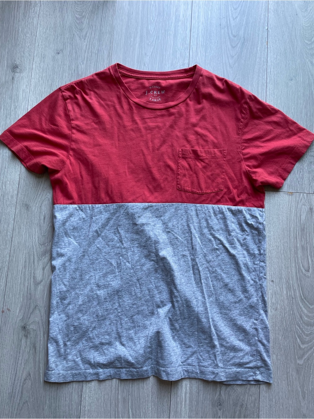 J. Crew Colorblock T Shirt